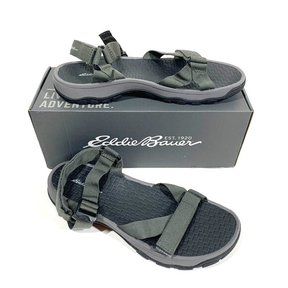 New! Eddie Bauer Men’s Sprig Sport Sandals Sz 13, Water Repellent - Picture 1 of 6